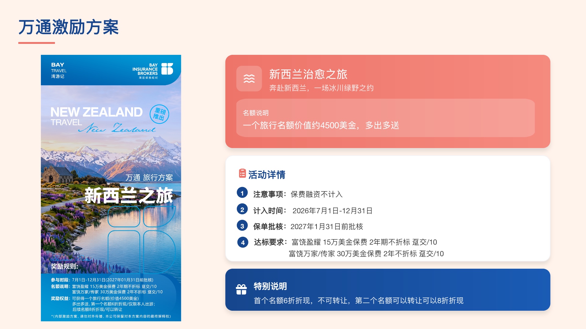万通激励方案